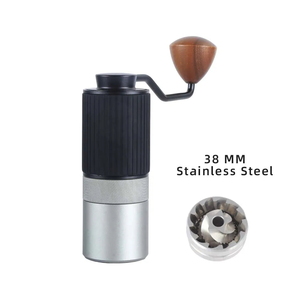 Manual Coffee Grinder – Stainless Steel Adjustable Burr