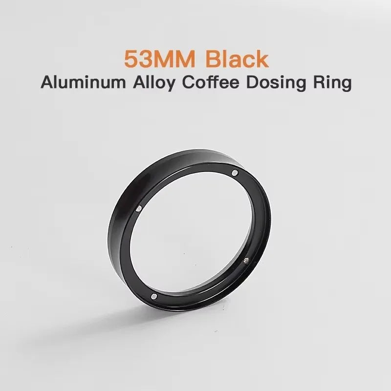 Coffee Dosing Funnel – Aluminum Magnetic Ring for Portafilter (51mm/53mm/58mm)