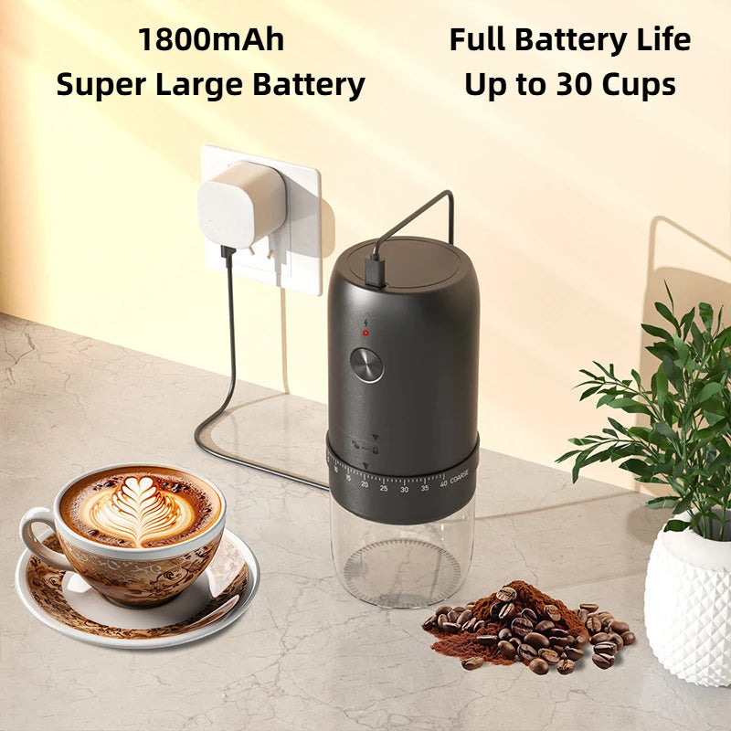 Portable Electric Coffee Grinder