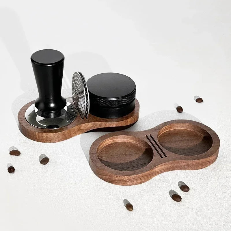 Walnut Coffee Press Station