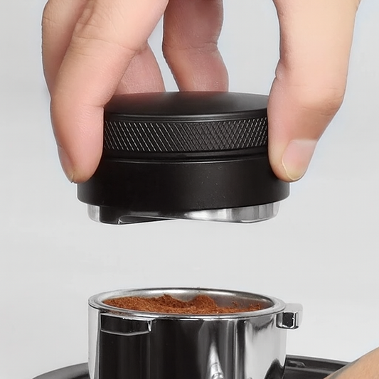 Coffee Distributor & Tamper – Adjustable Stainless Steel Espresso Leveler (51mm/53mm/58mm)
